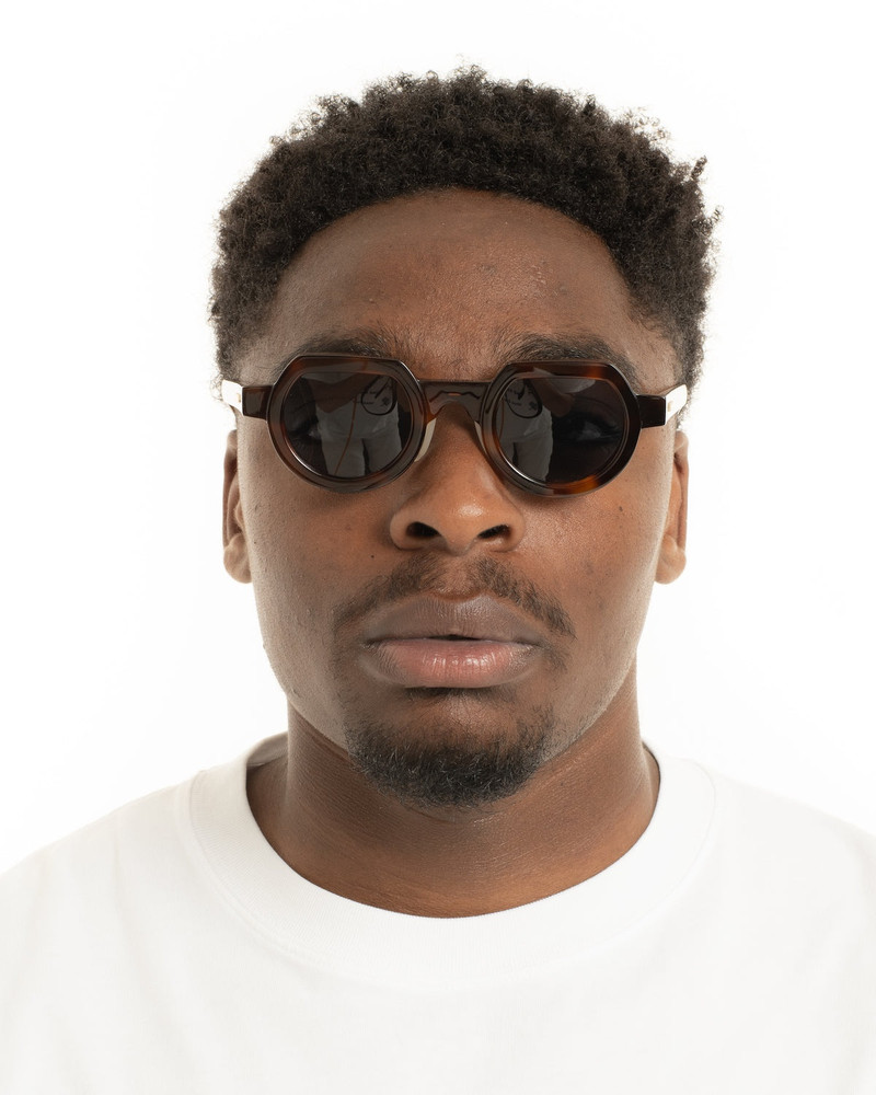 Tani Post Modern Primitive Eye Protection - Brown Tortoise/Black 6