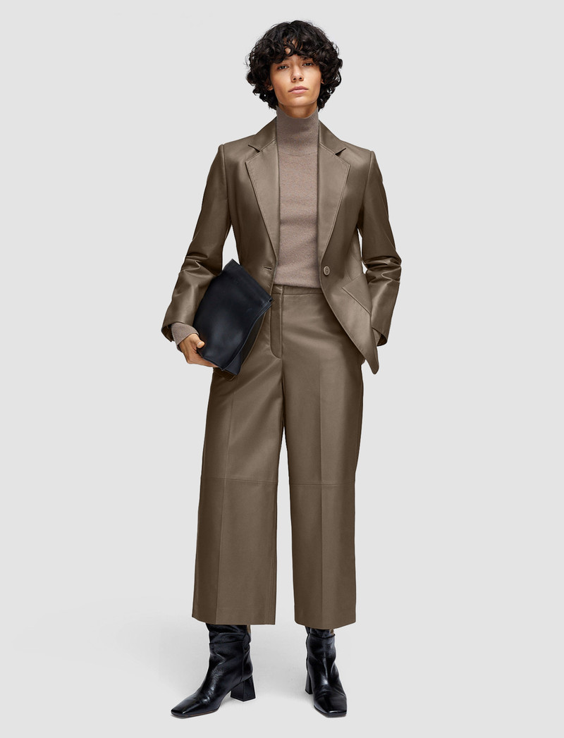JOSEPH Thurlow Nappa Leather Trousers outlook