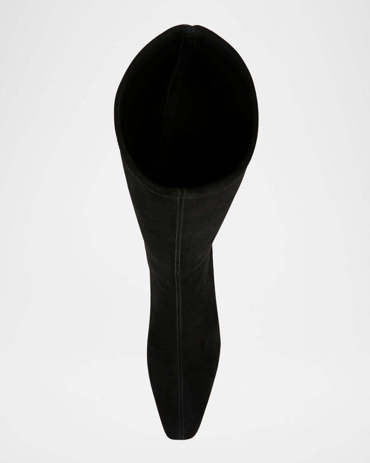 Saira Suede Kitten Knee Boots - 5