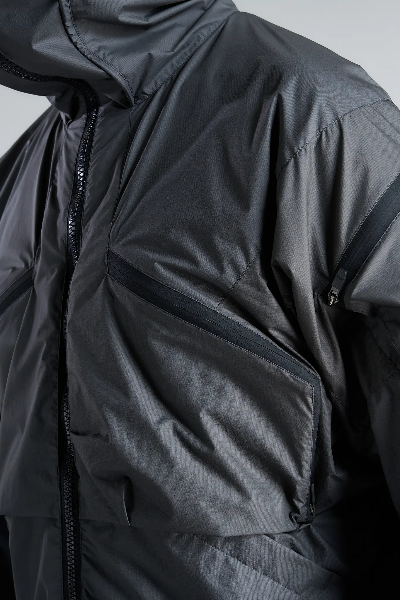 J104U-WS 2L Windstopper® Jacket Gray/Black - 21