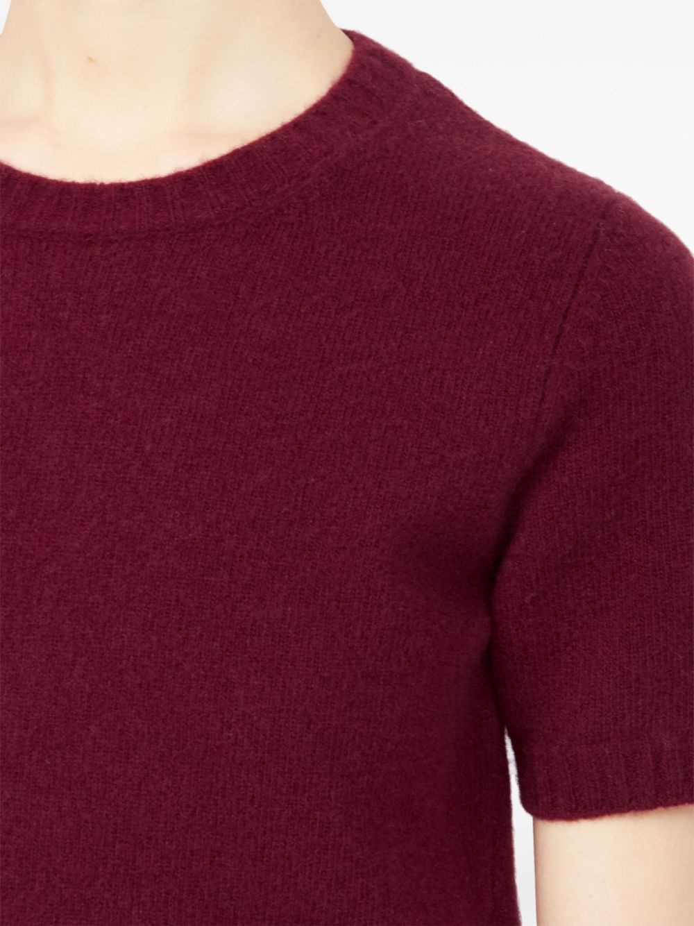 cropped wool top - 7