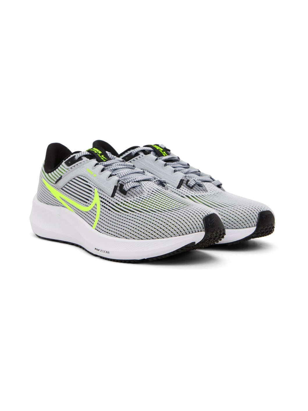 Gray & Green Pegasus 40 Sneakers - 4