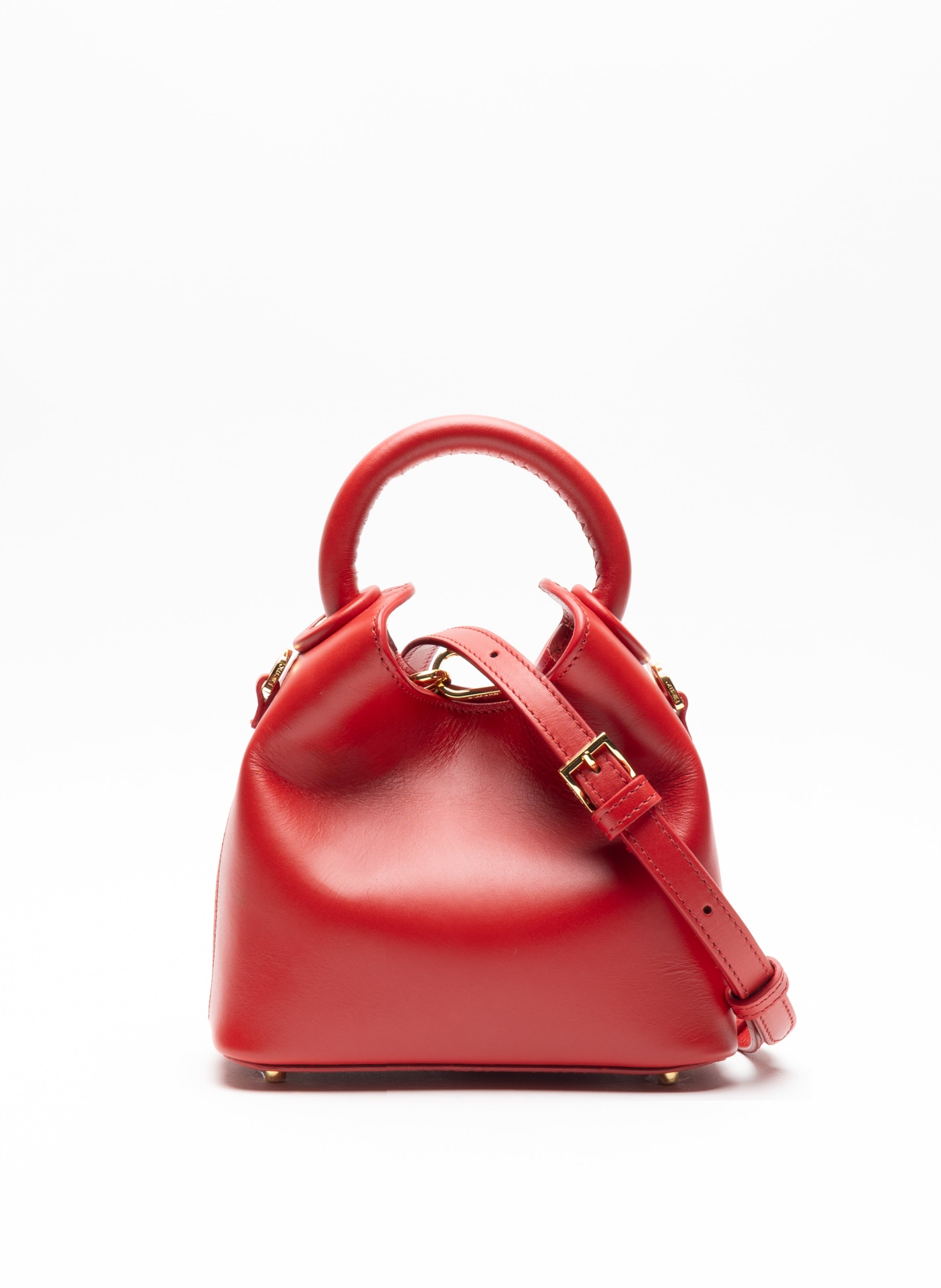 Madeleine Leather Red - 3