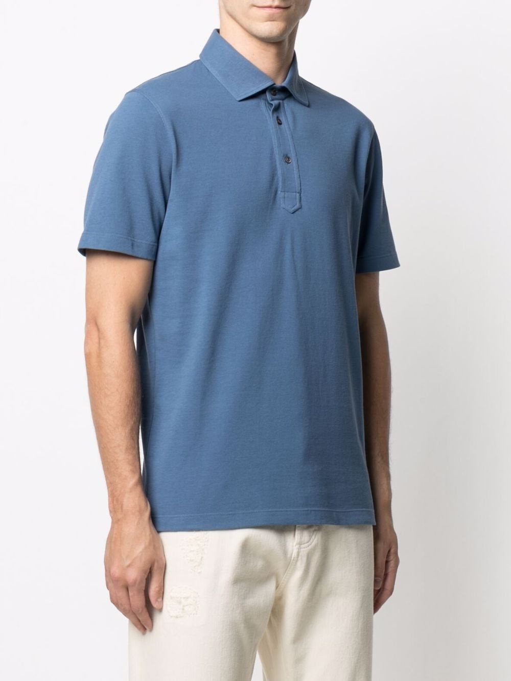 classic cotton polo shirt - 3