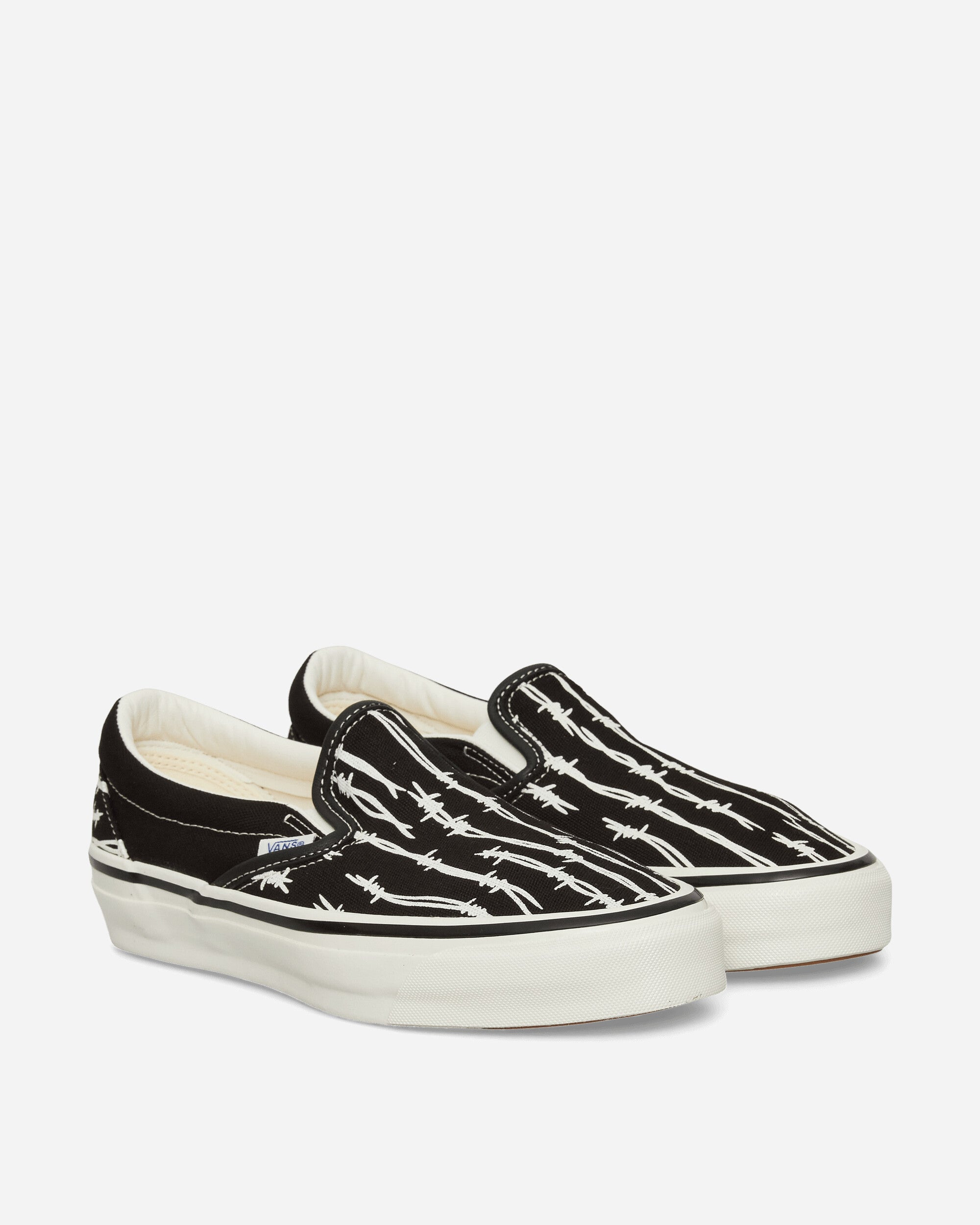 Classic Slip-On Reissue 98 Sneakers Black / Barbed Wire - 2