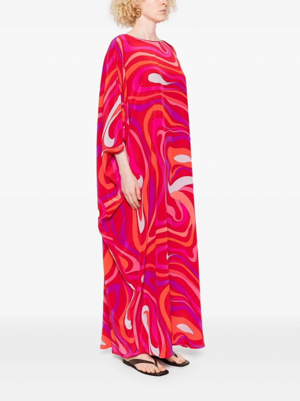 Marmo-print maxi dress - 3