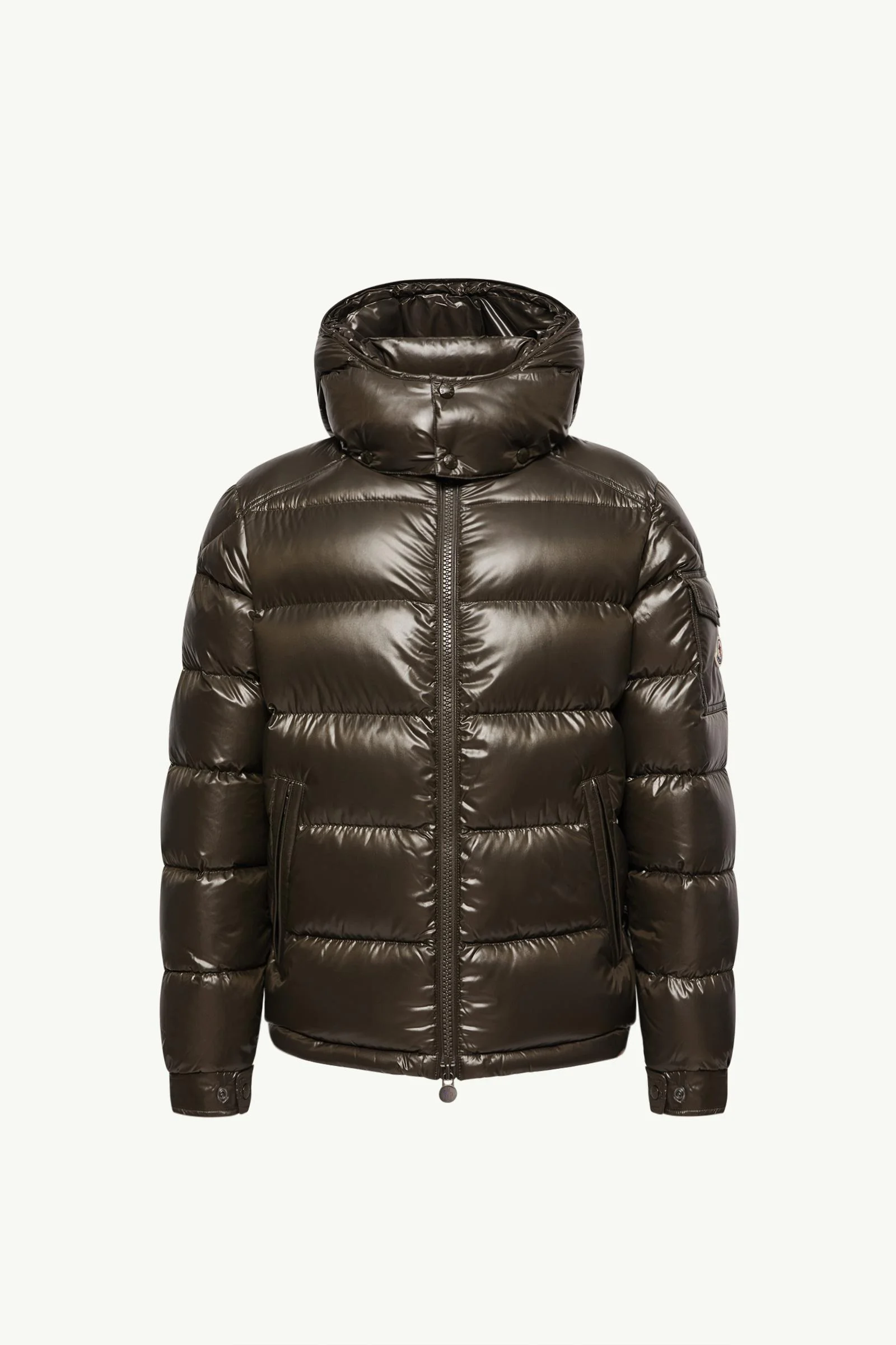 Moncler Maya Hooded Short Down Jacket - 1