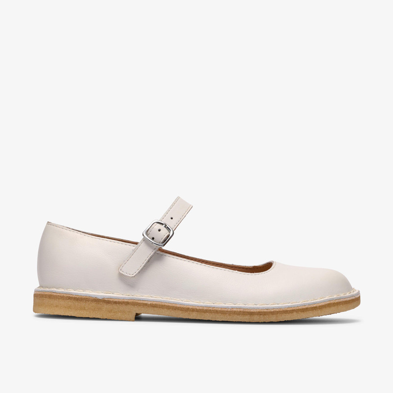 Desert Jane White Leather 1