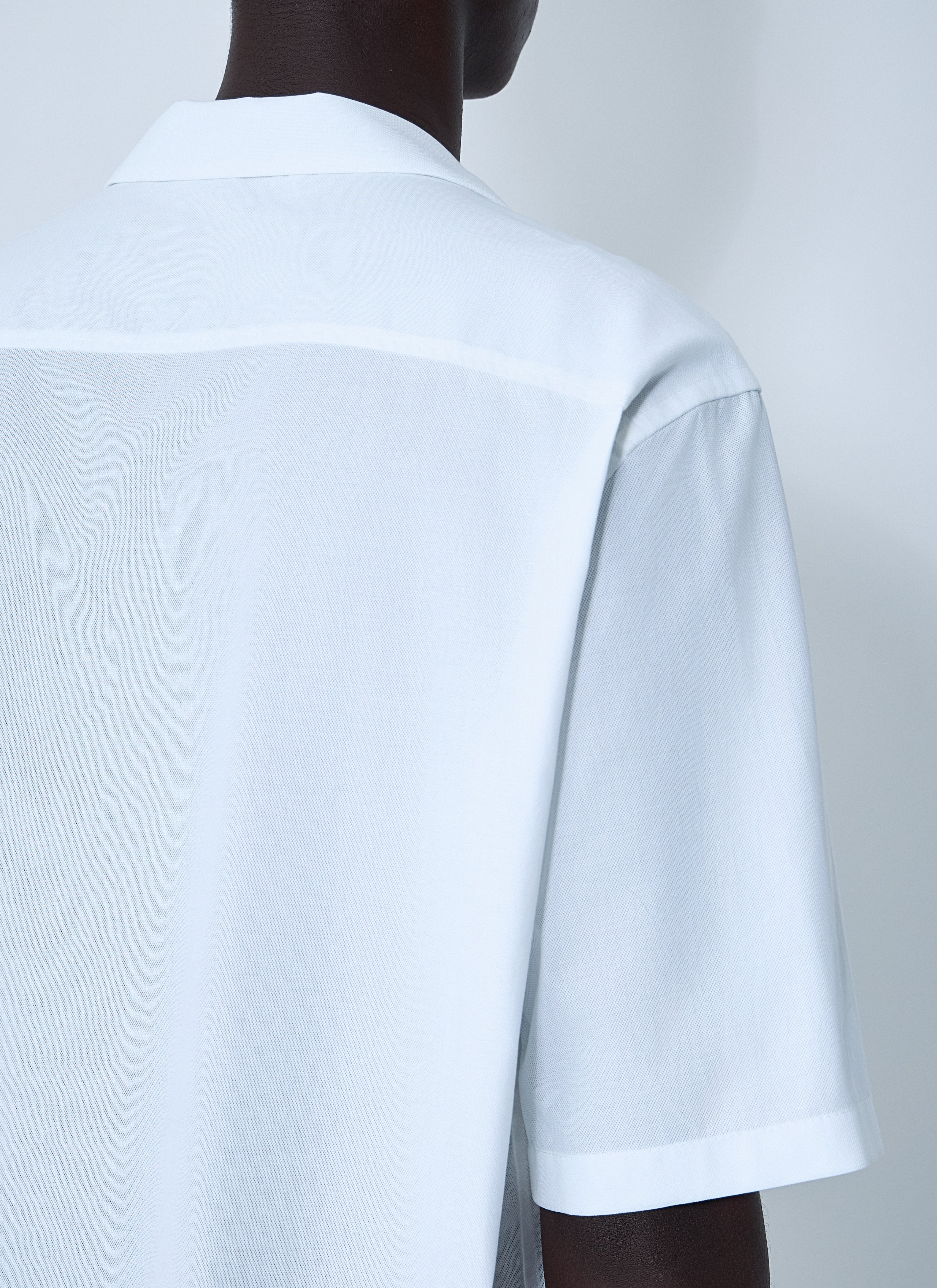 Acne Studios Men Logo Embroidery Shirt - 6