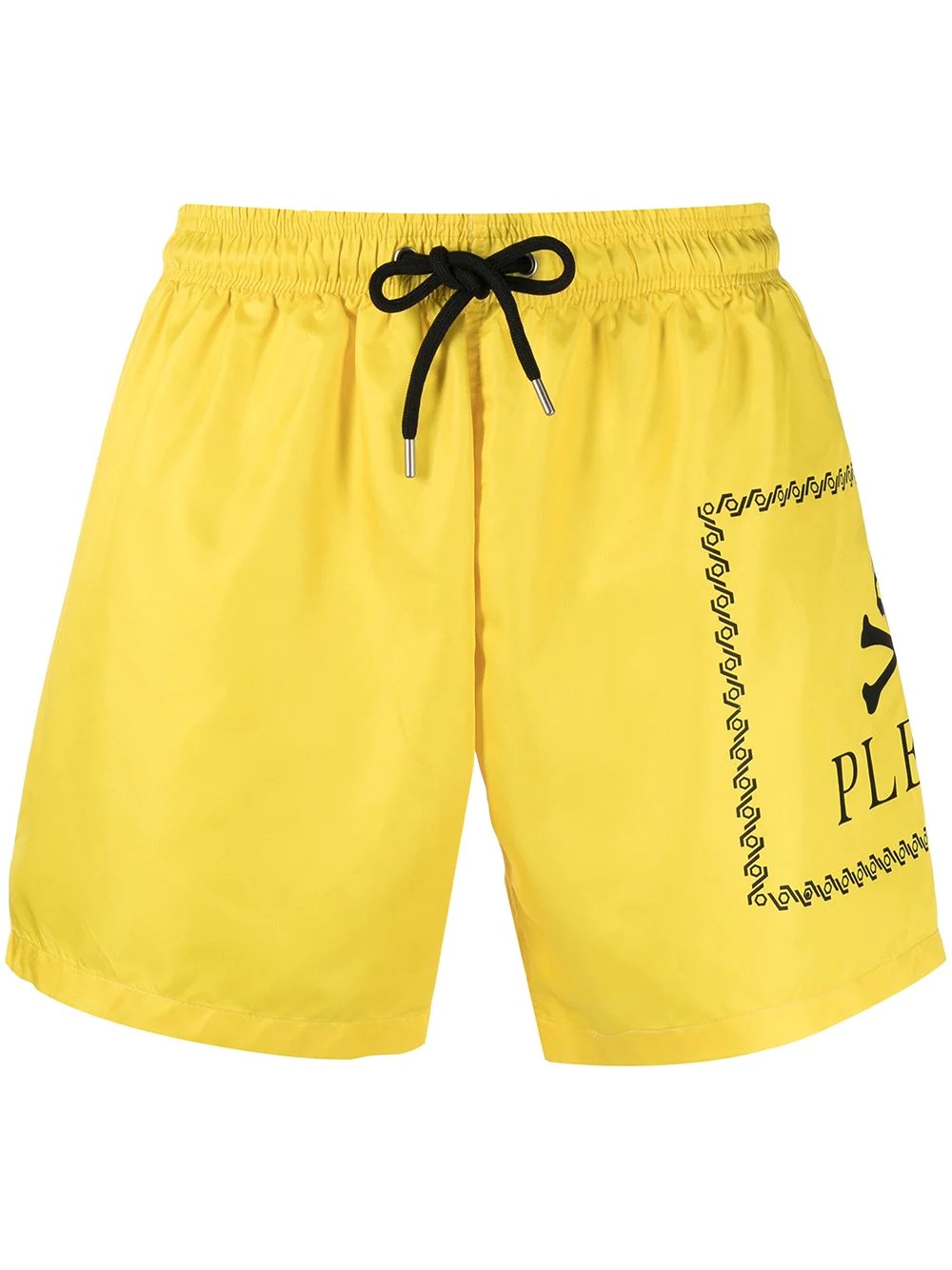 skull-logo swimshorts - 1