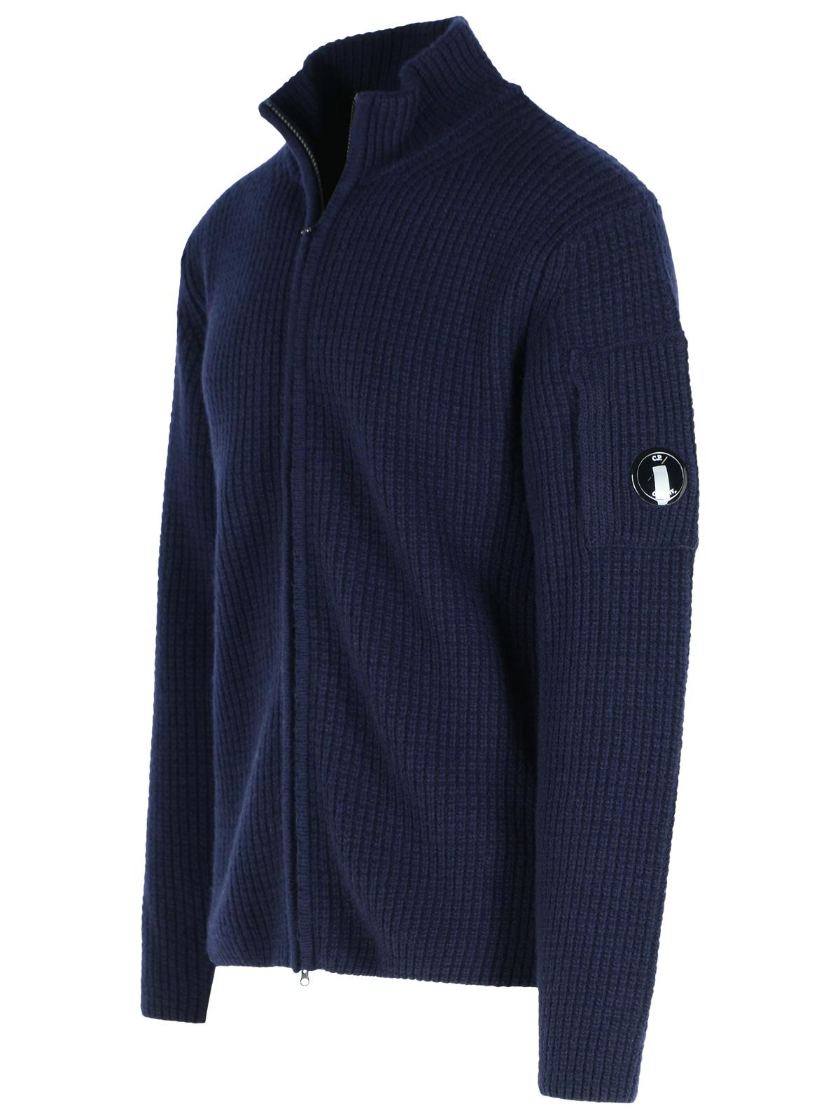 C.P. Company Navy Wool Blend Sweater Men - 2