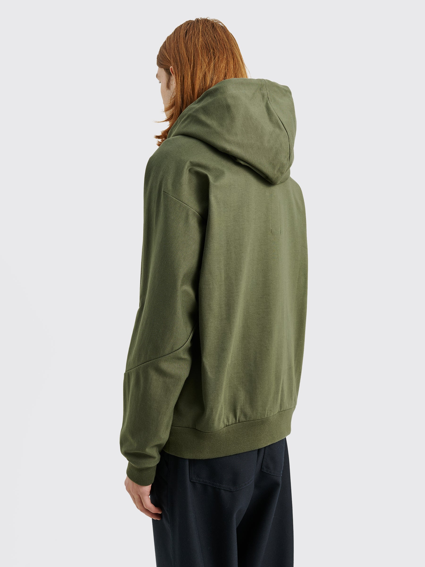 NIKE ESC KNIT POP OVER HOODIE CARGO KHAKI - 3