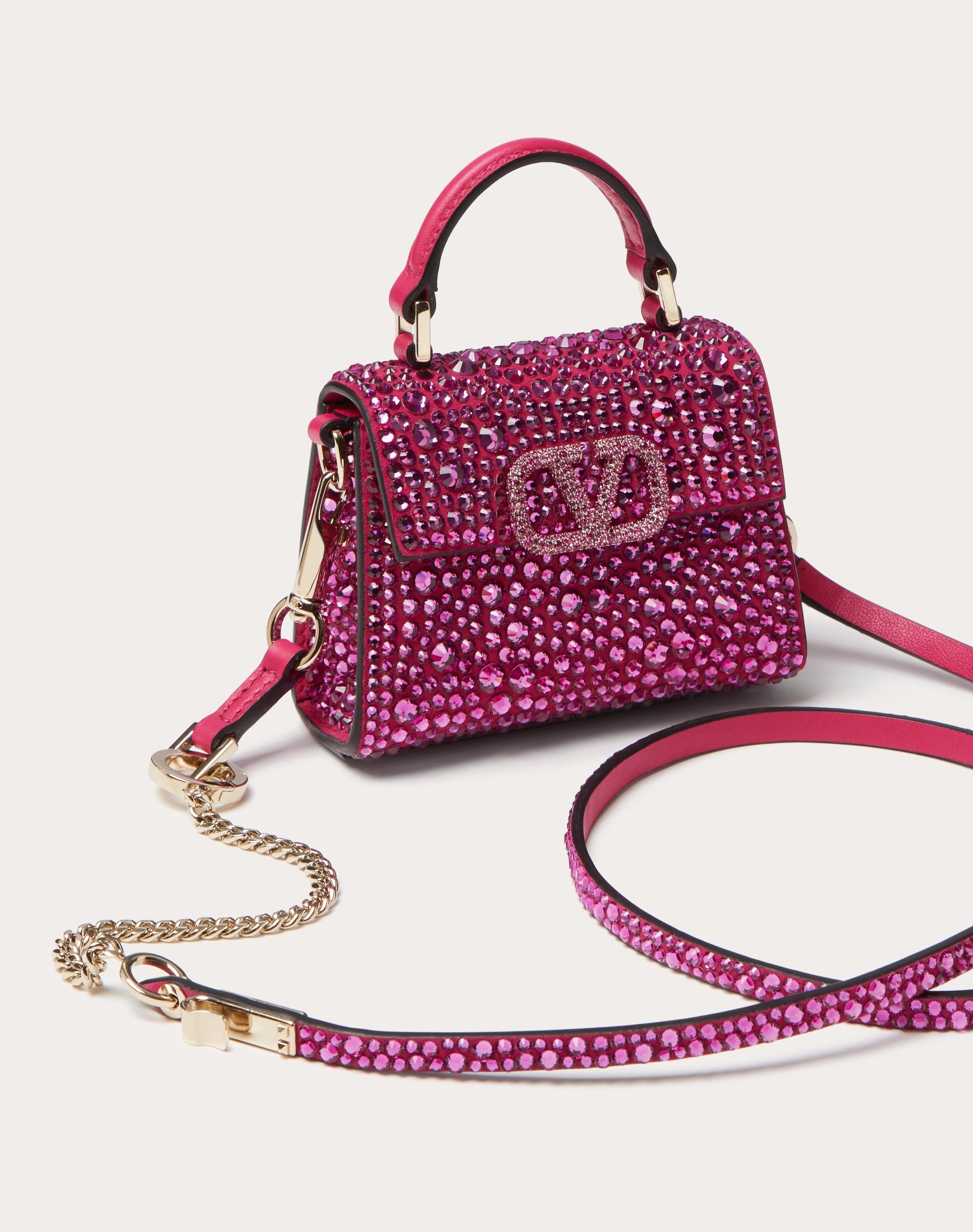 VSLING MICRO HANDBAG WITH SPARKLING EMBROIDERY 2