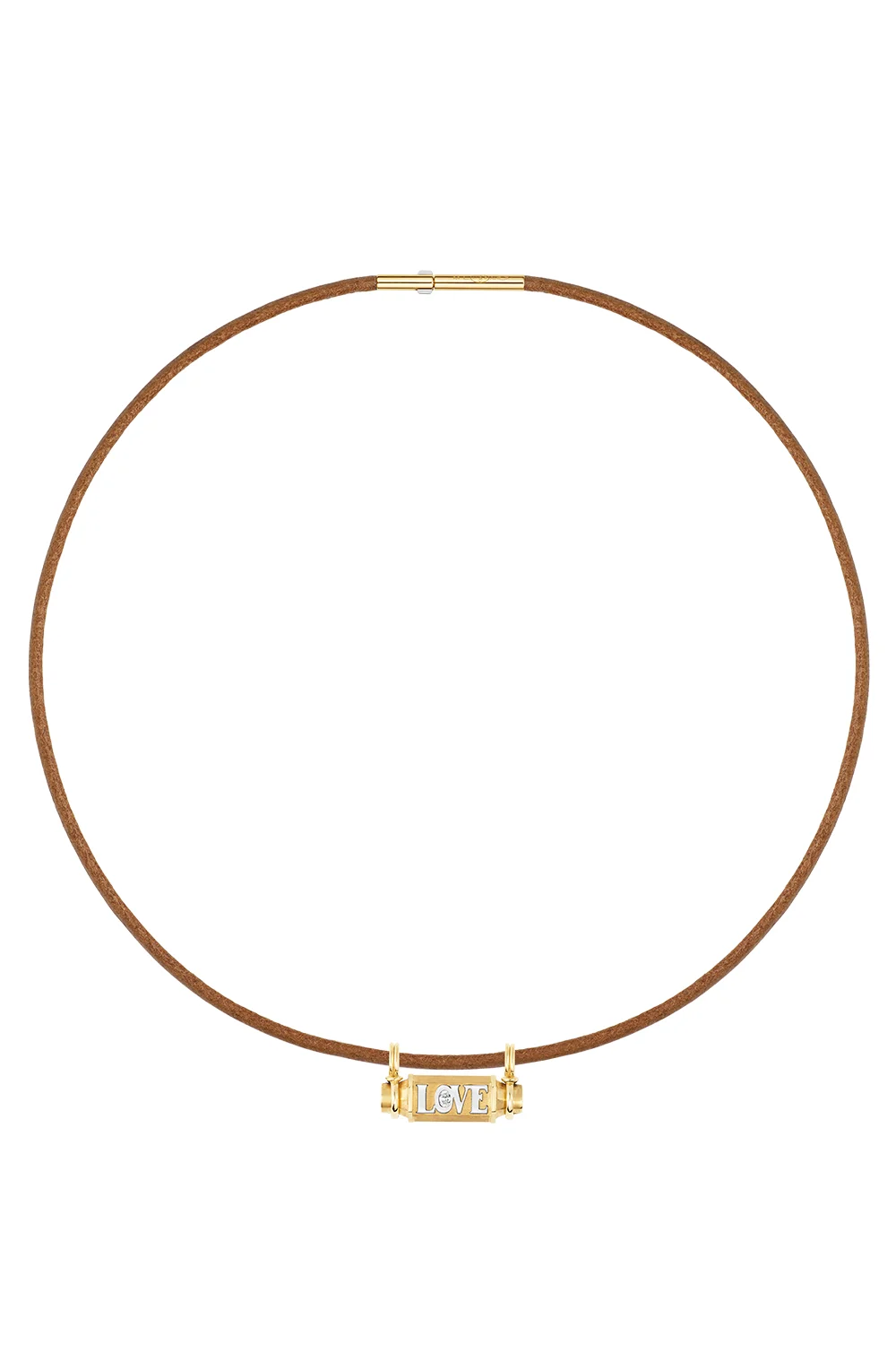 Diamond Love Smash Locket Necklace - 1