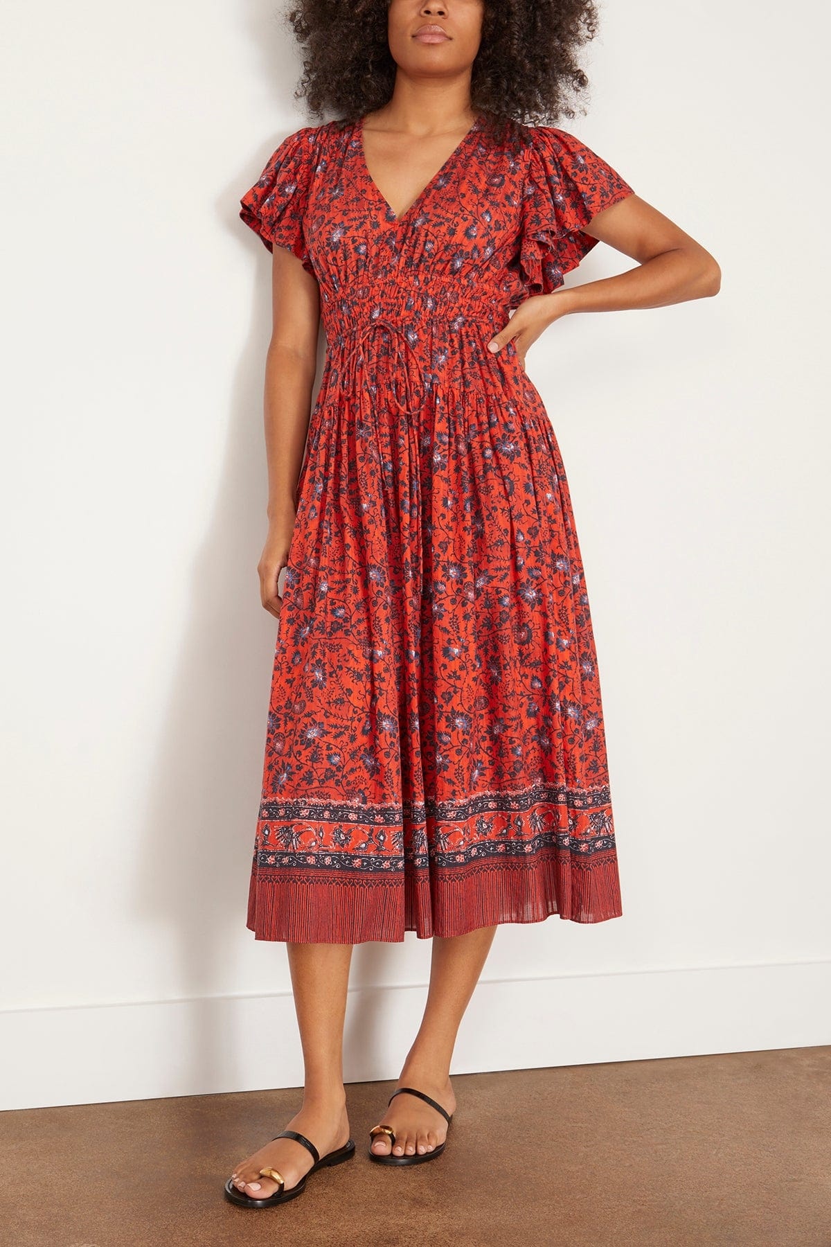 Lyria Dress in Poppy - 3