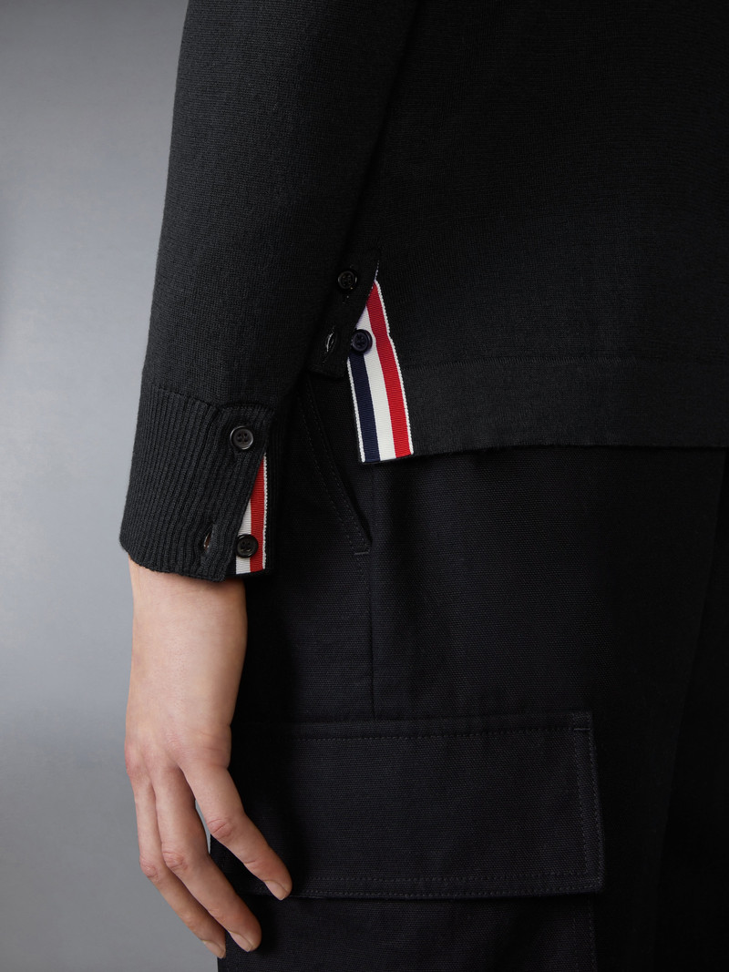 MERINO WOOL JERSEY STITCH LONG SLEEVE SHIRT 5