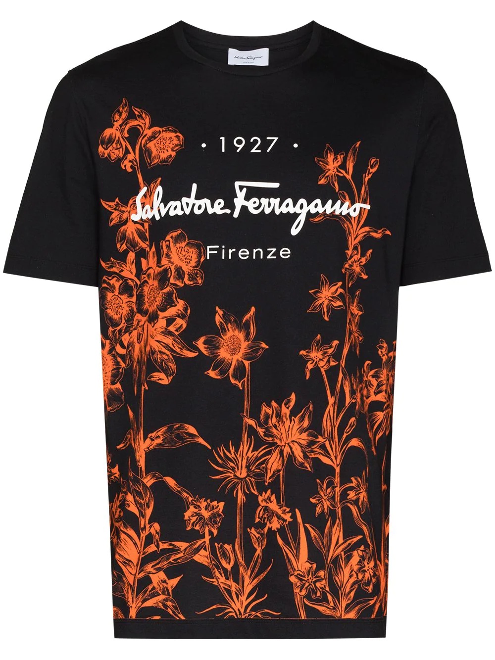 1927 floral-print T-shirt - 1