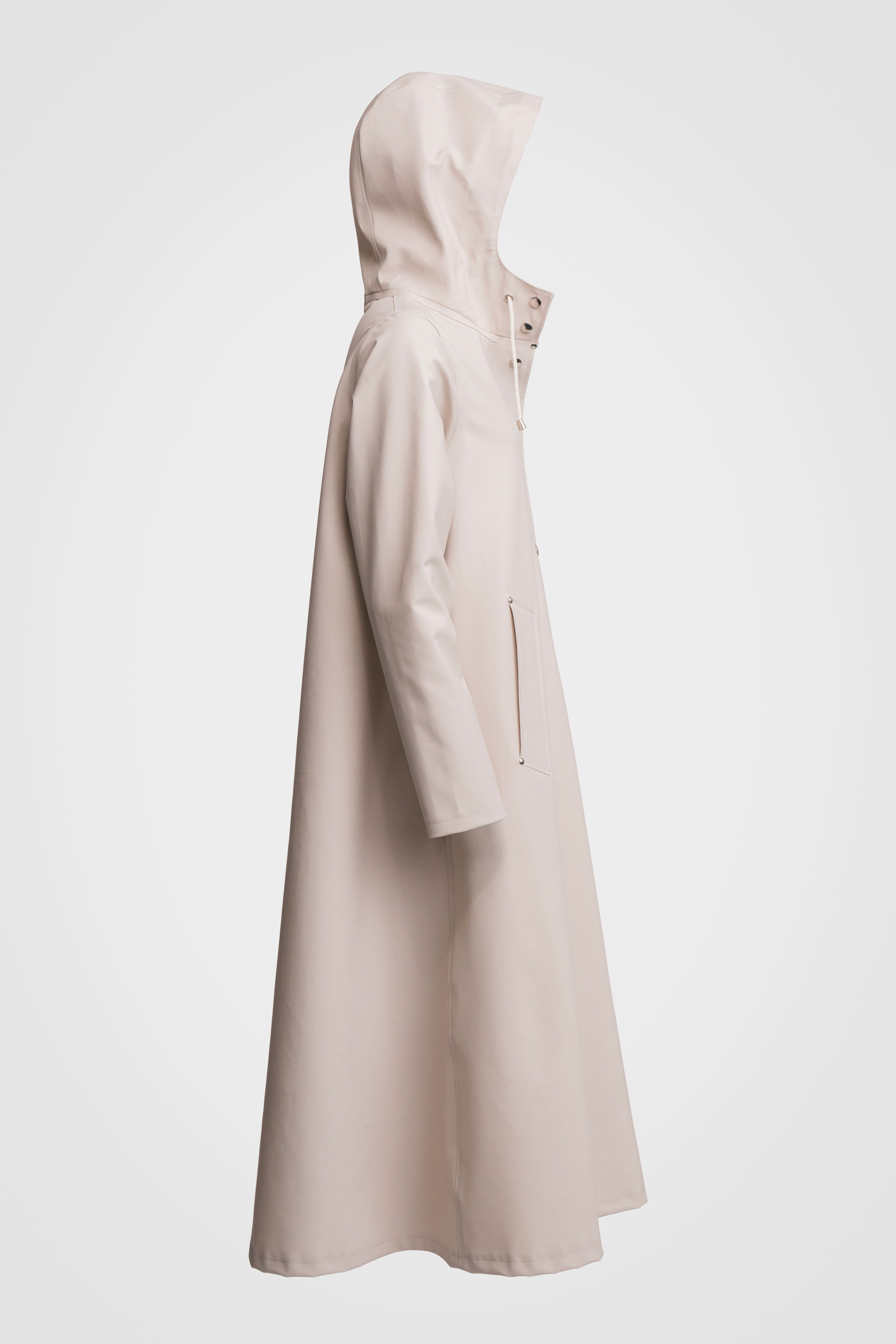 Mosebacke Long Raincoat Light Sand - 7