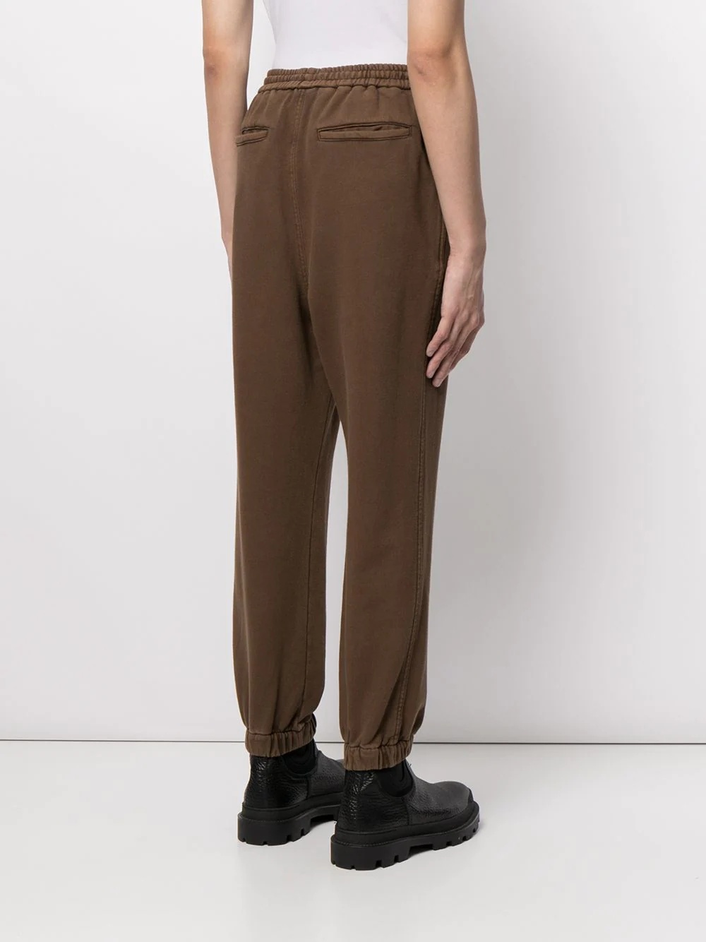 drawstring track trousers - 4