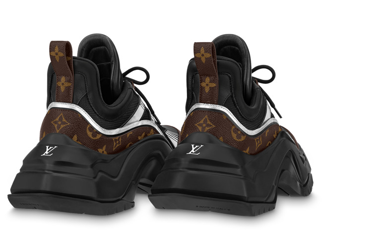 (WMNS) LOUIS VUITTON Archlight 2.0 Platform Sneakers 'Black' 1ABHZ7 - 4