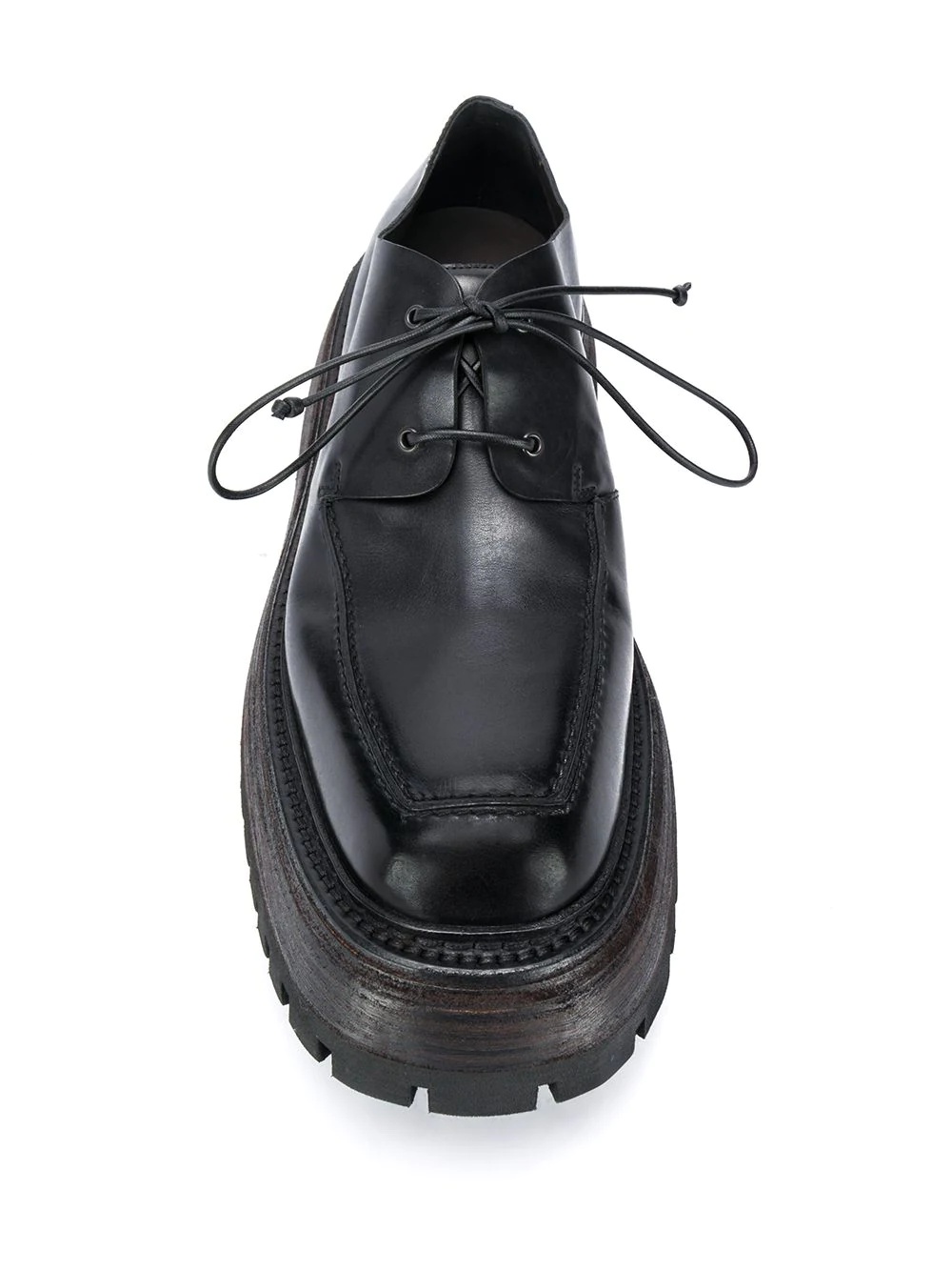 lace-up derby shoes - 4