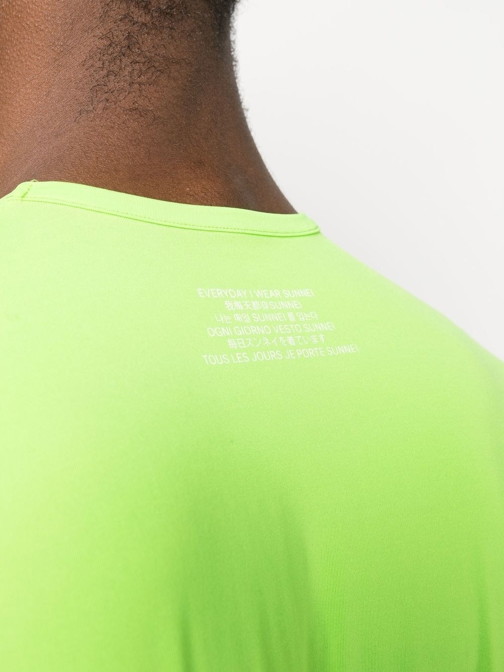 slogan-print jersey T-shirt - 5