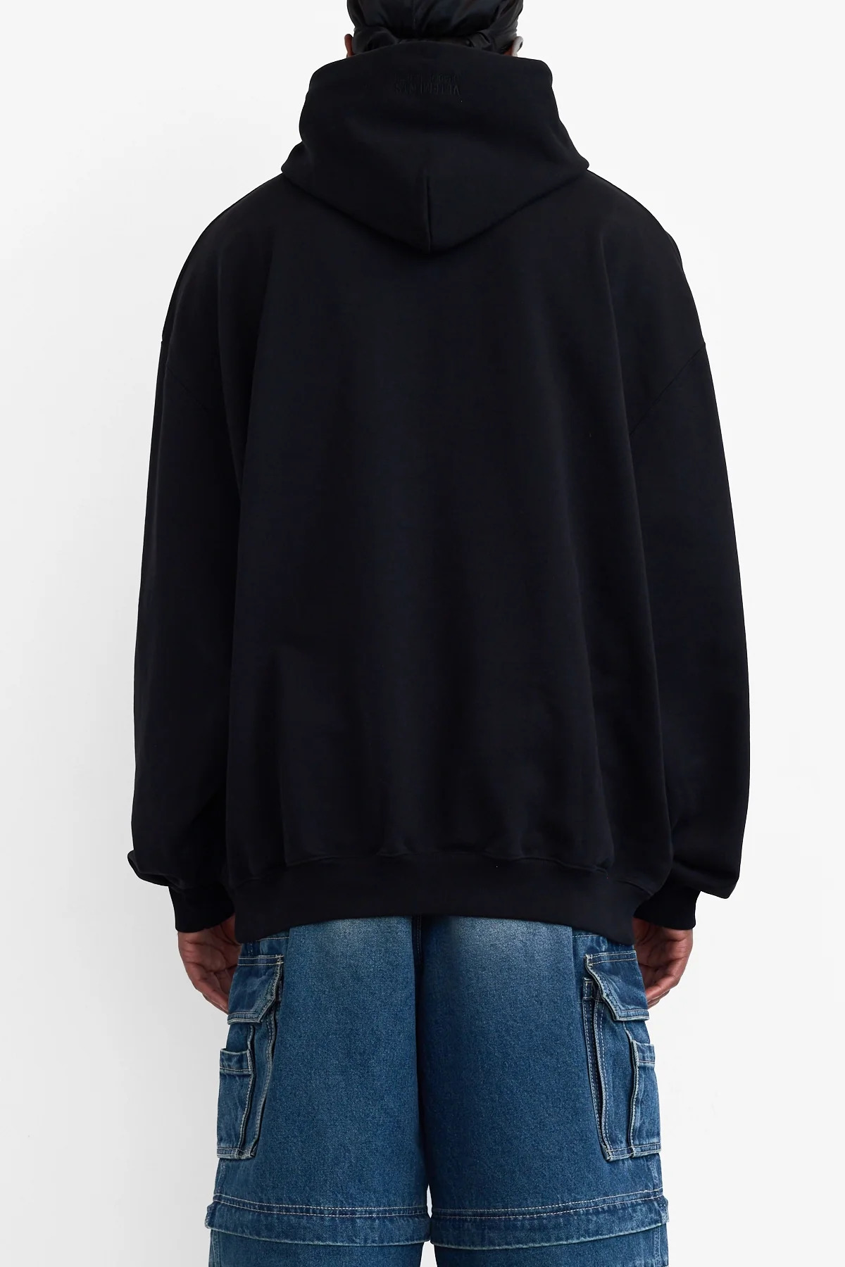 Vetements Cof Iconic Nun Oversized Hoodie Black - 5