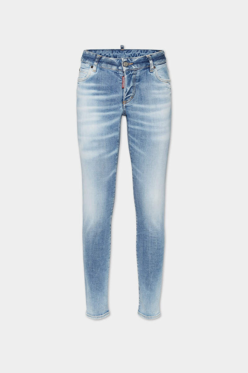 LIGHT WASH MEDIUM WAIST JENNIFER JEANS 1