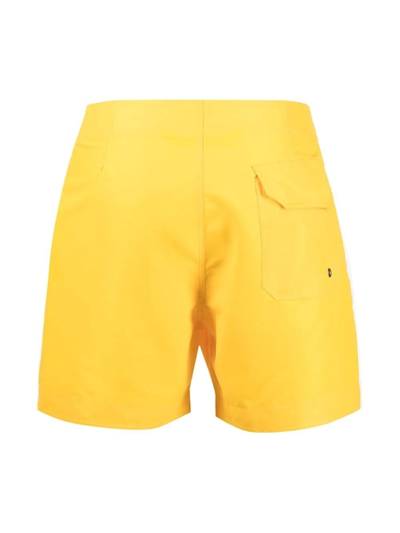 Palm Angels side-stripe swimming shorts outlook