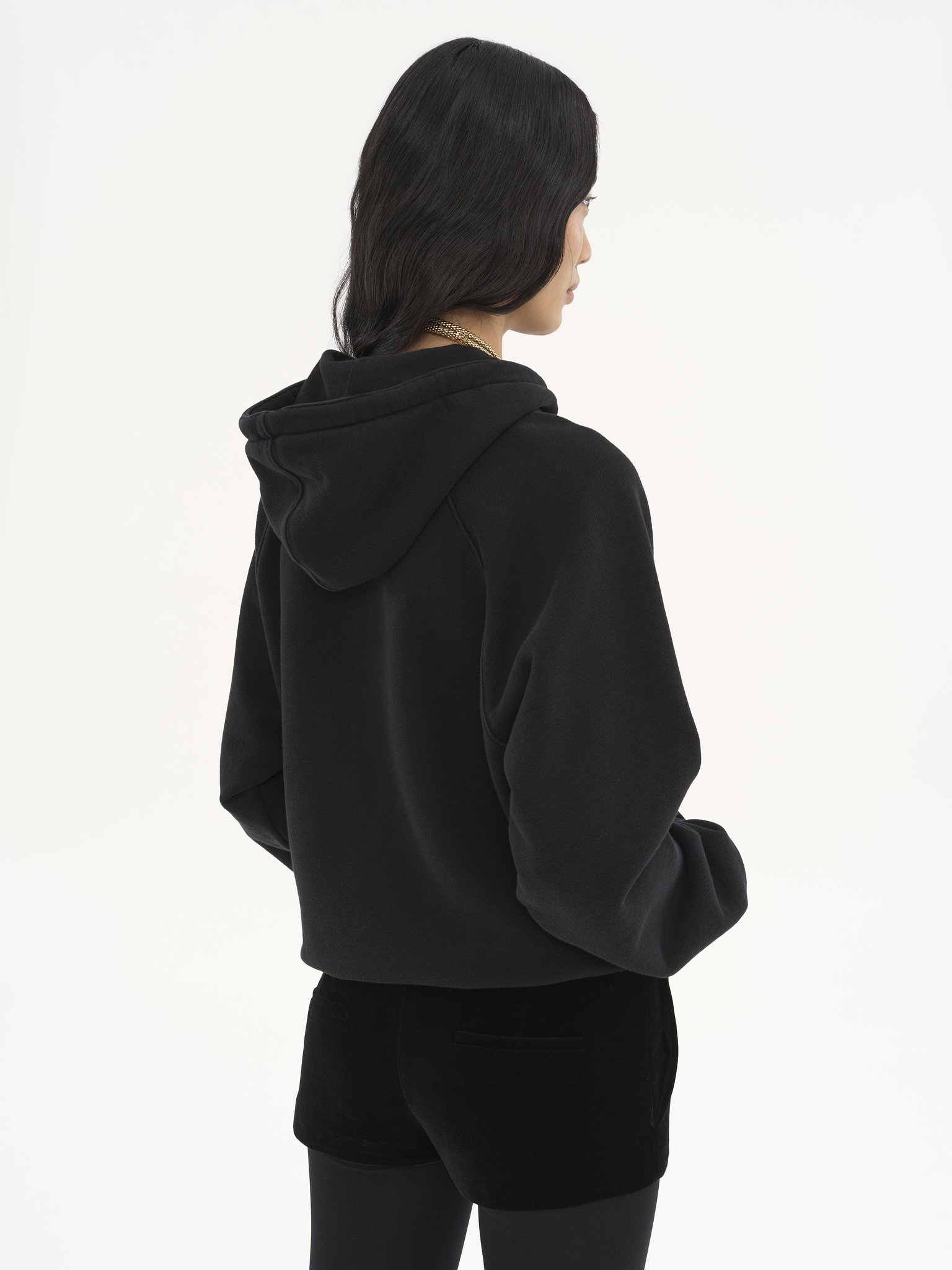 GENEROUS LOGO HOODIE IN COTTON FLEECE - 5