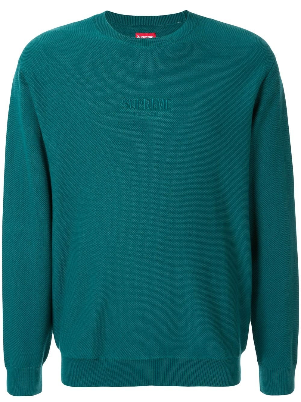 piqué sweatshirt - 1