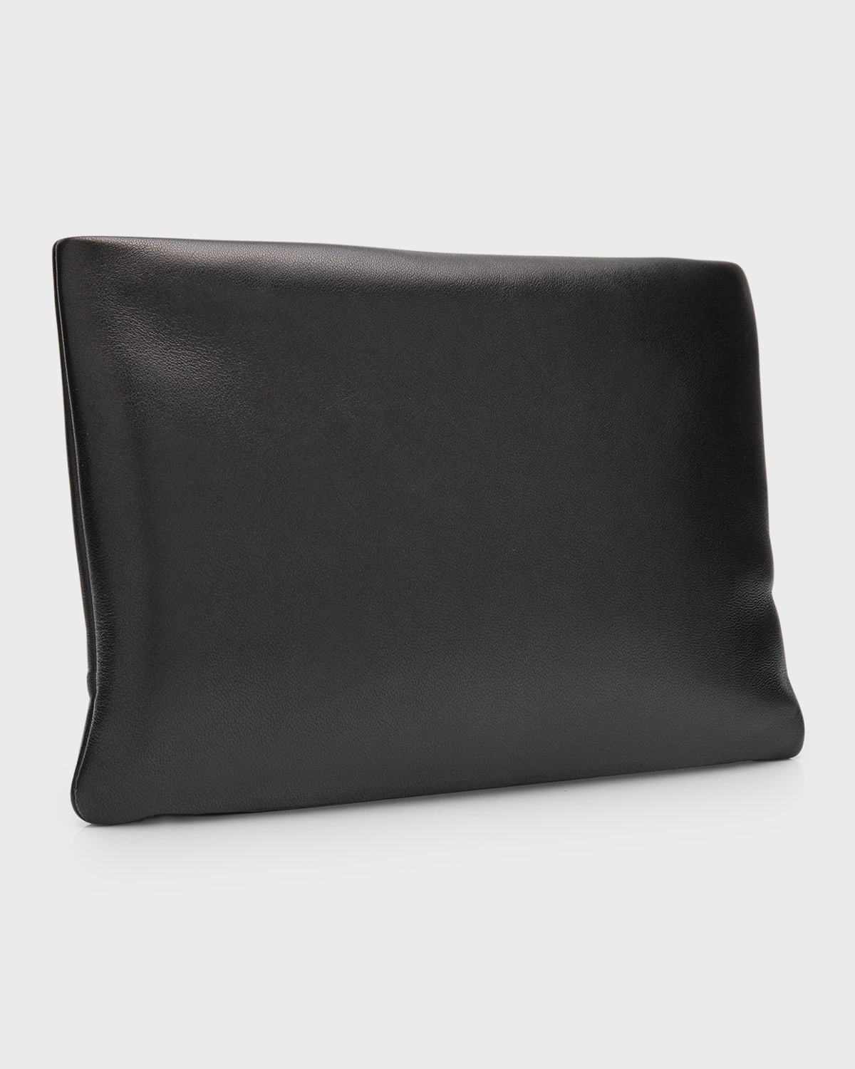 Calypso Small YSL Clutch Bag in Smooth Padded Leather - 6