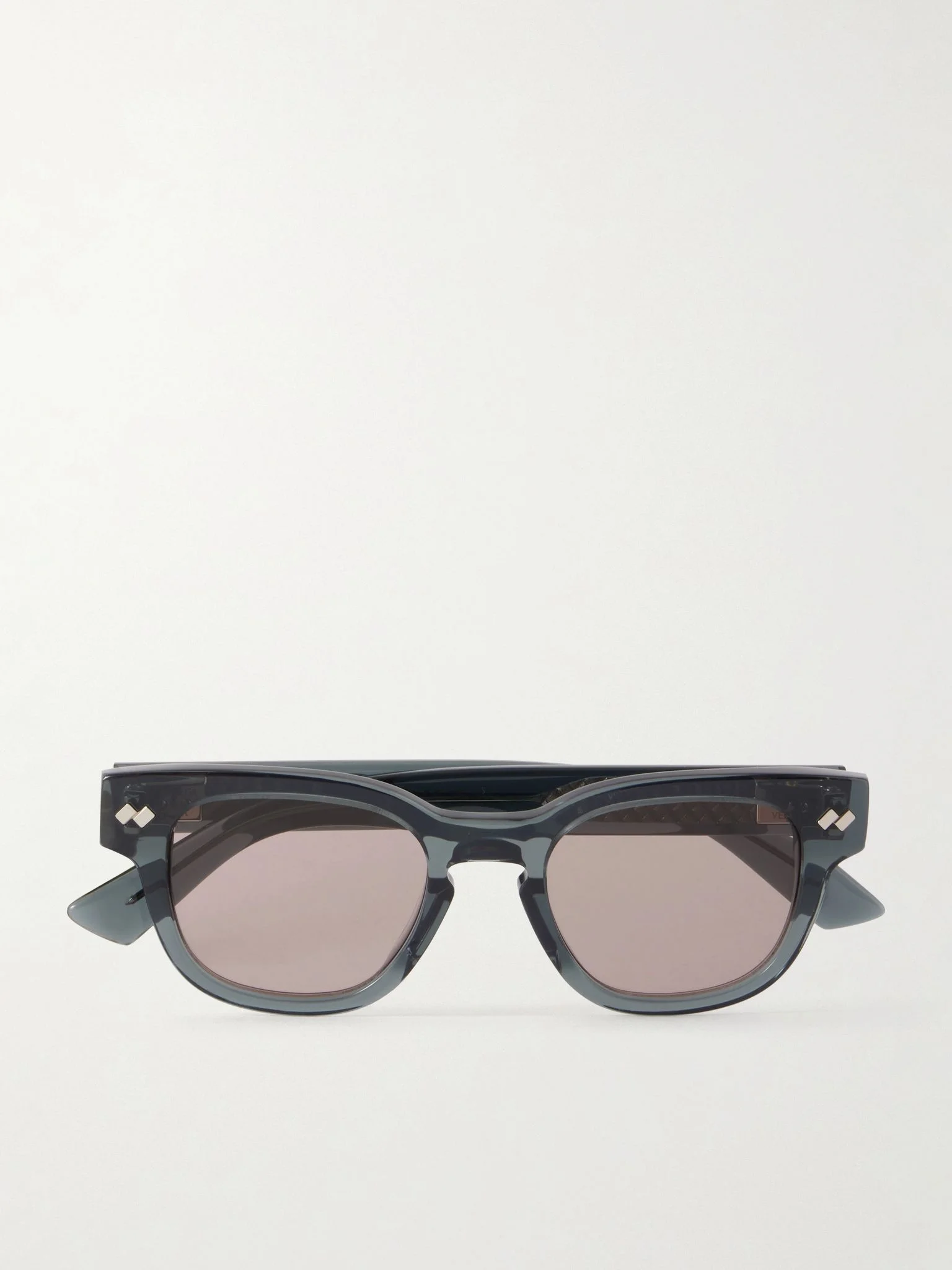 D-Frame Acetate Sunglasses Dark gray - 1