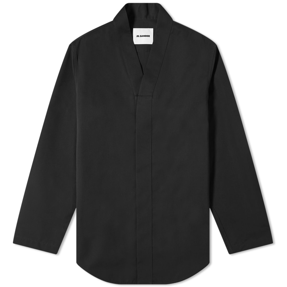 Jil Sander Poplin Kimono Shirt - 1