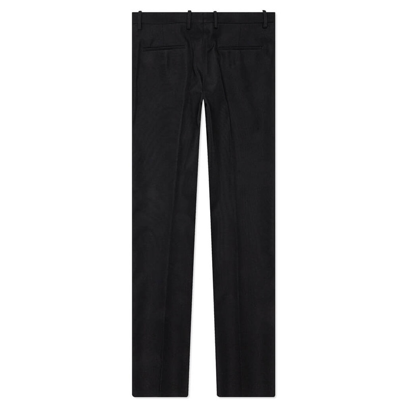 Off-White BUCKLE DRY WOOL SLIM PANT - BLACK/NO COLOR outlook
