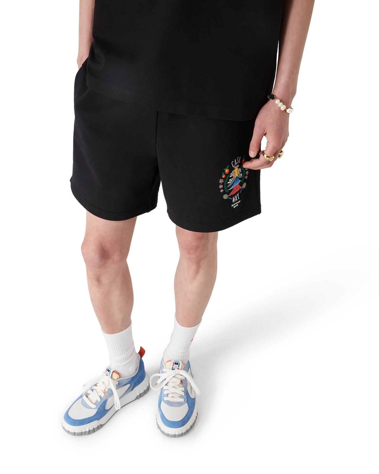 Casa Way Mountain Sweatshorts | Casablanca Paris - 4
