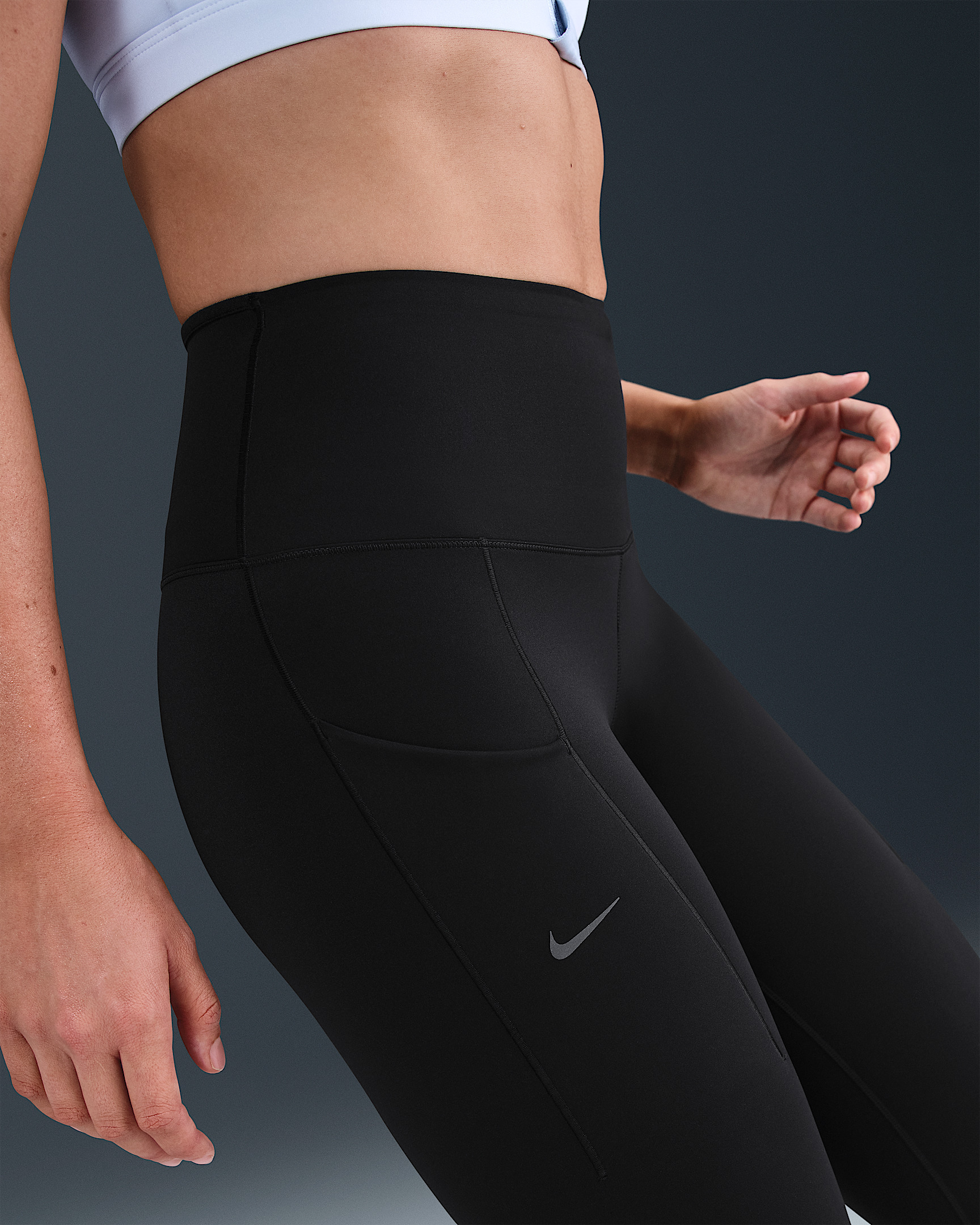 Nike Go Women's High-Waisted 7/8 Leggings with Pockets - 3