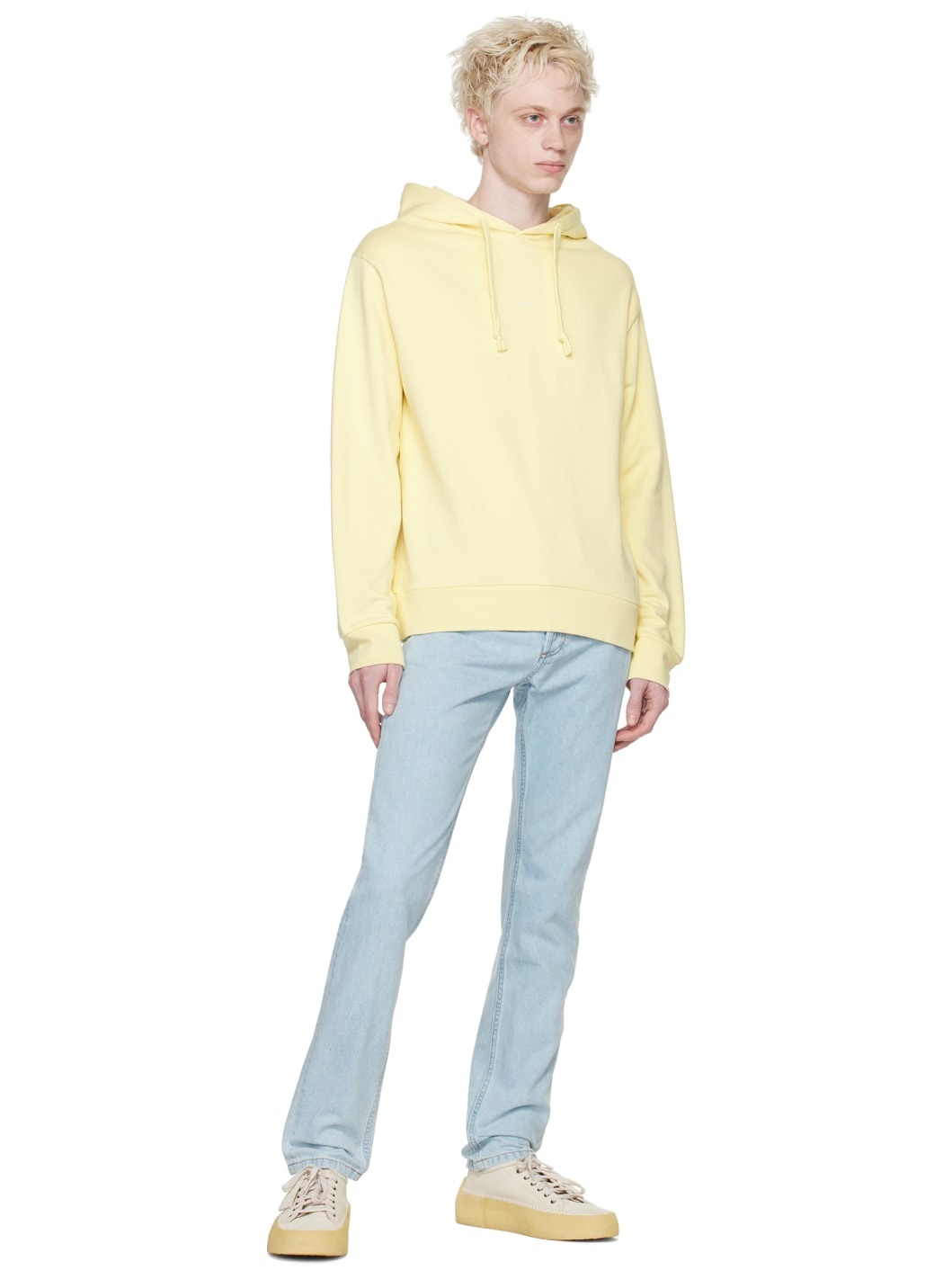 Yellow Larry Hoodie - 4