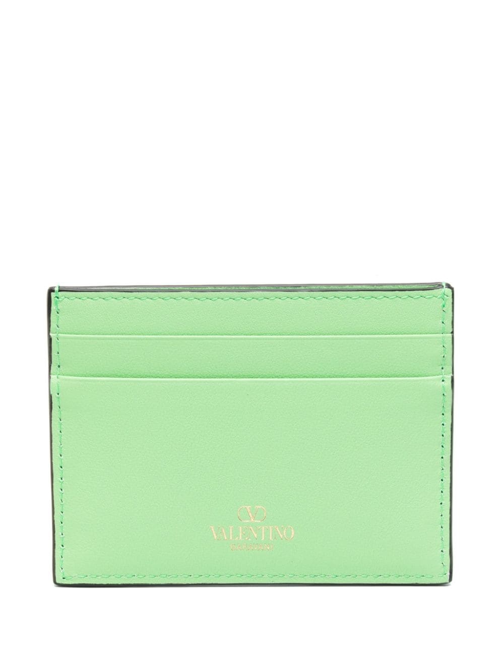 Rockstud leather cardholder - 2