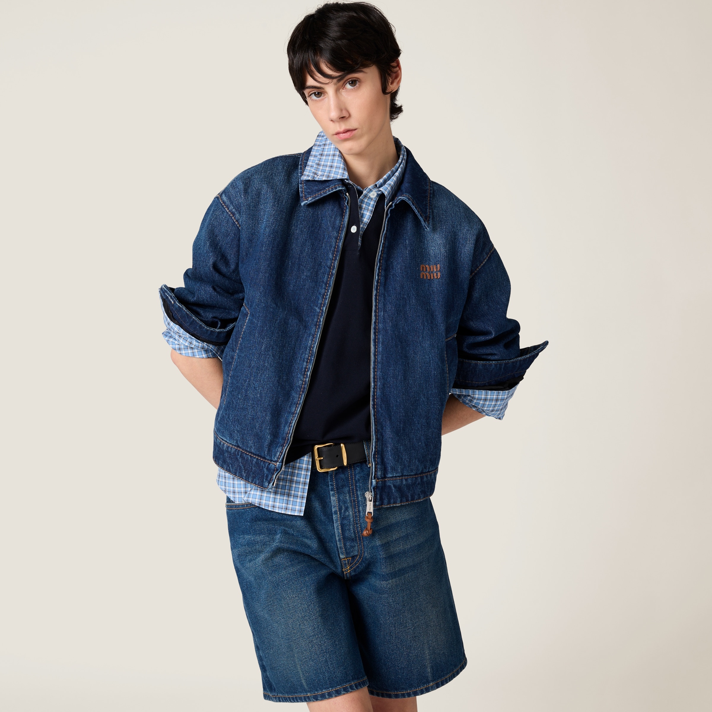 Denim trucker jacket - 5