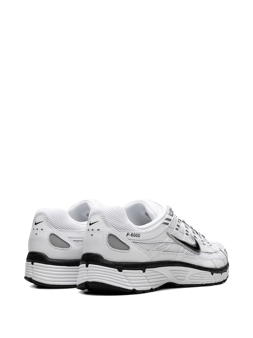 P-6000 "White Metallic Silver Black" sneakers - 3