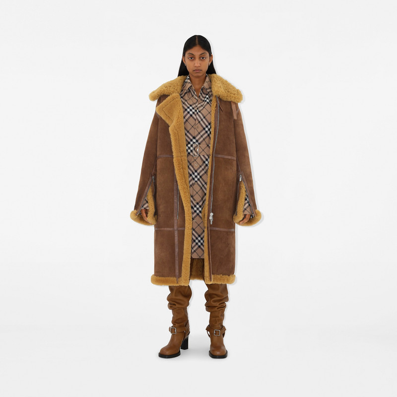Burberry Shearling Coat outlook