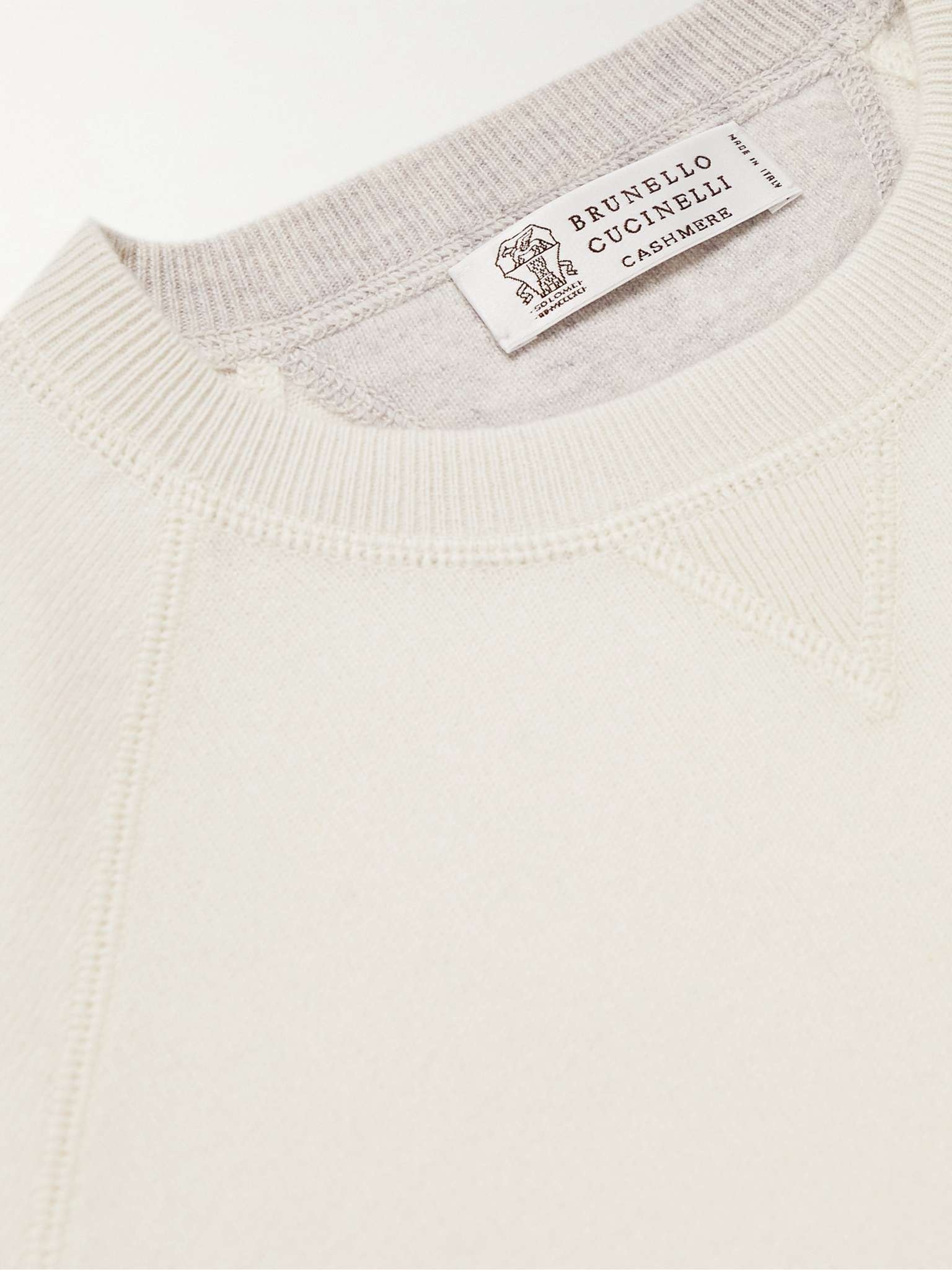 Virgin Wool, Cashmere and Silk-Blend Sweater - 5