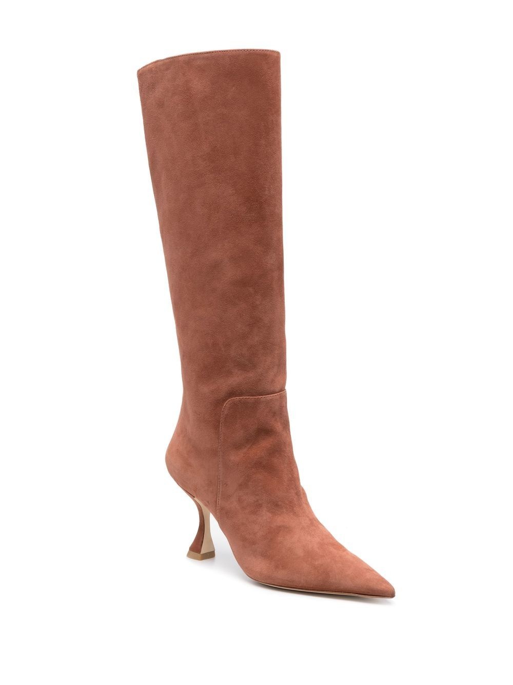 pointed-toe high-heel boots - 2