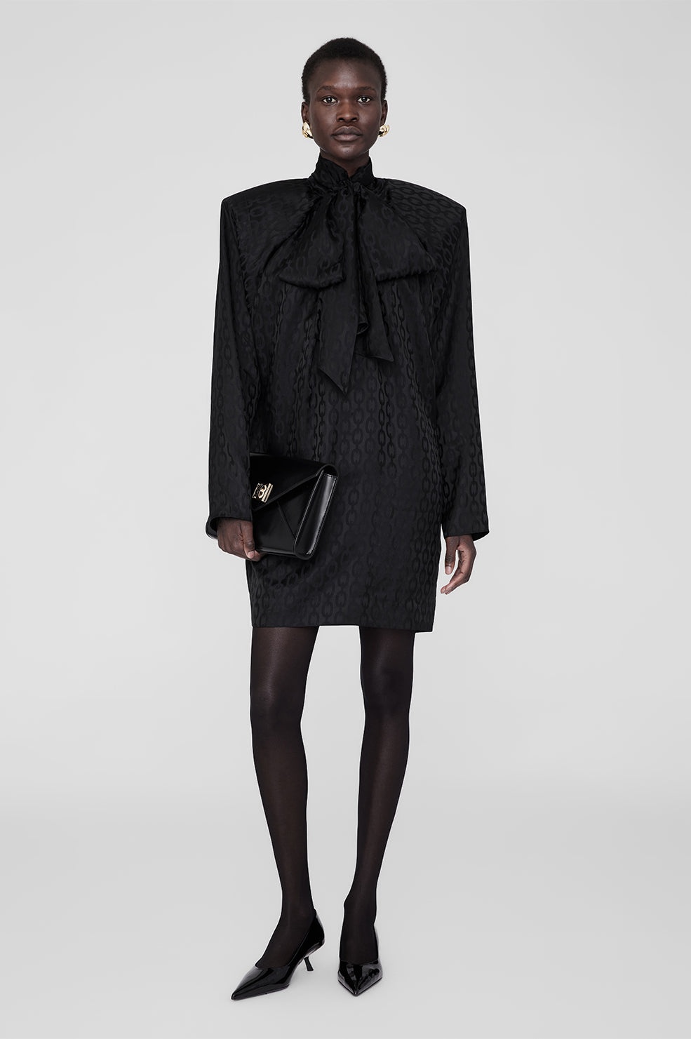 Rachel Dress - Black Link - 2