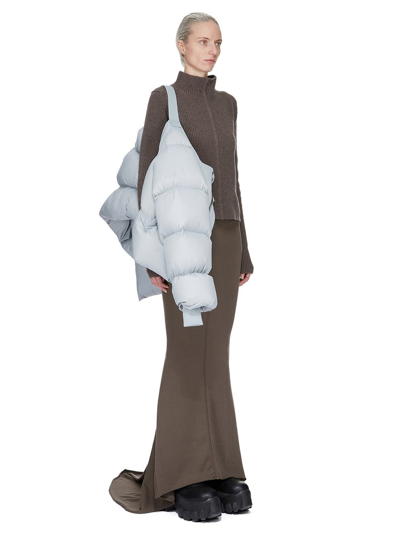 Funnel Neck Jacket Pale Blue 7