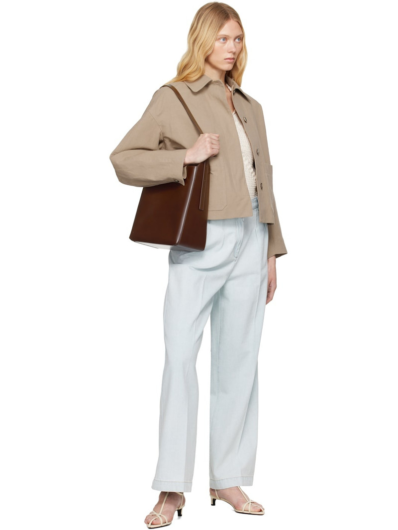 A.P.C. Beige Bianca Jacket outlook