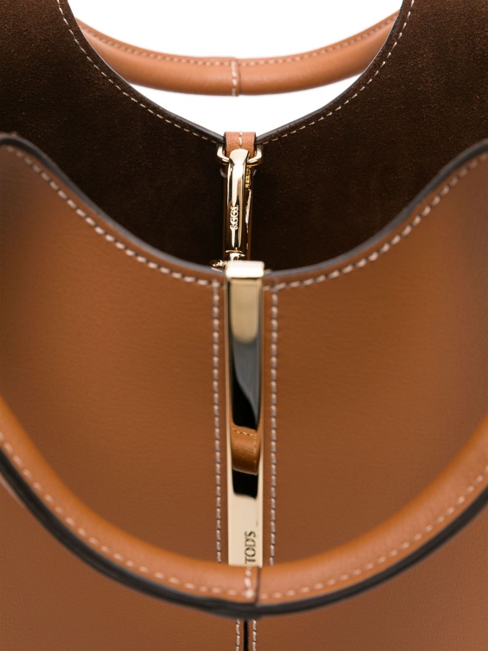 mini leather tote bag - 4