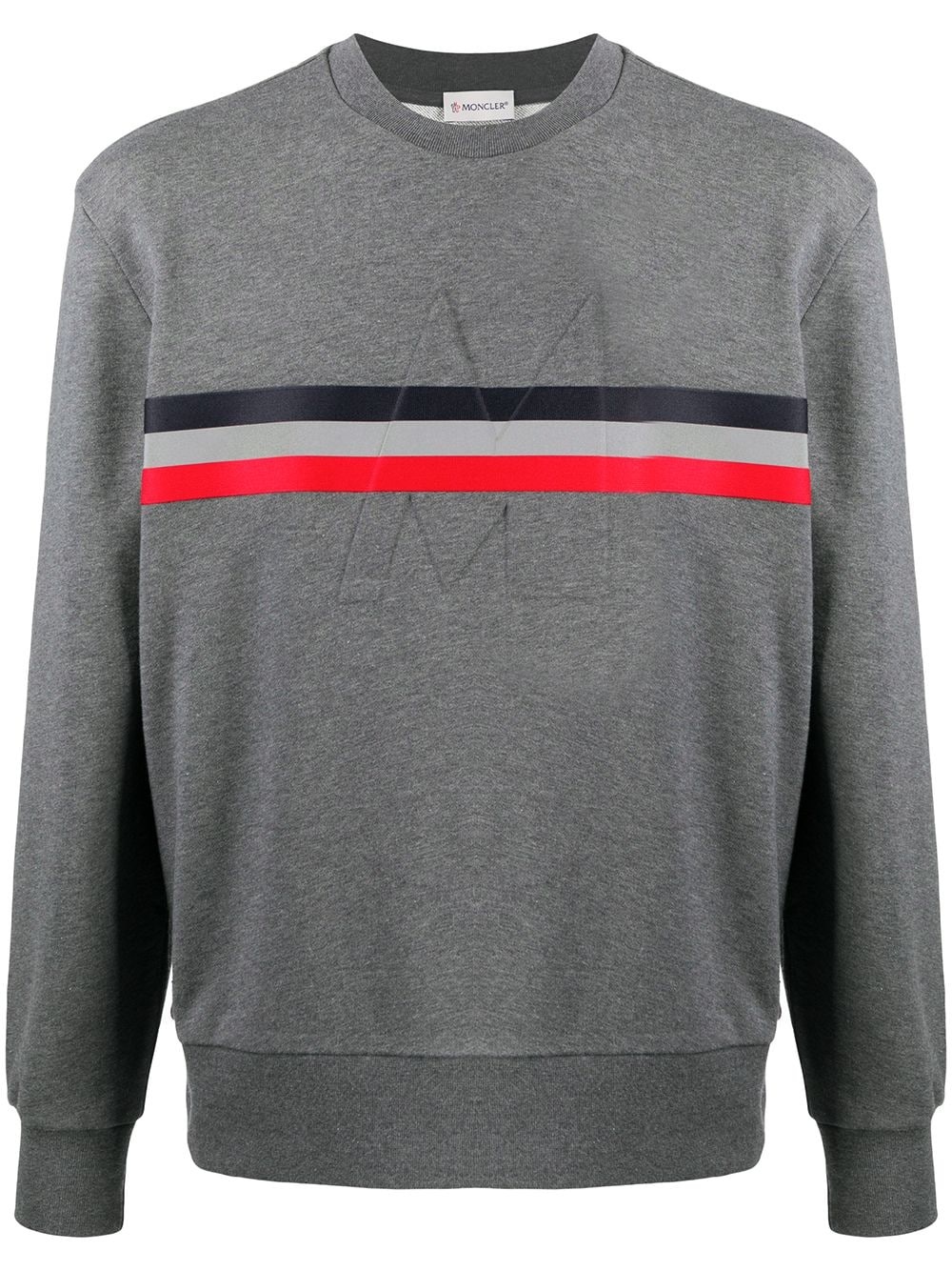 tricolour stripe jumper - 1