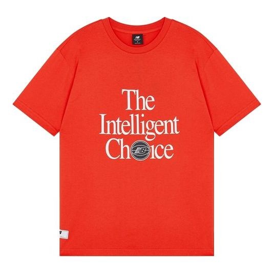 New Balance Hoops Essential T-shirt 'Energy Red' MT13586-ENR - 1